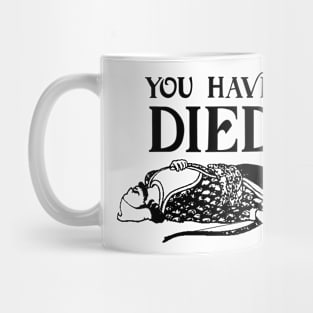 You Have Died - RPG Mug